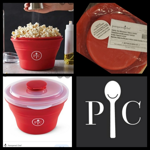 Pampered Chef | Kitchen | Pampered Chef Family Size Popcorn Maker | Poshmark
